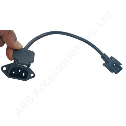 QY OKW 2 PIN MALE+3 PIN CHARGING SOCKET